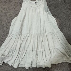 Free People White Tank Top
